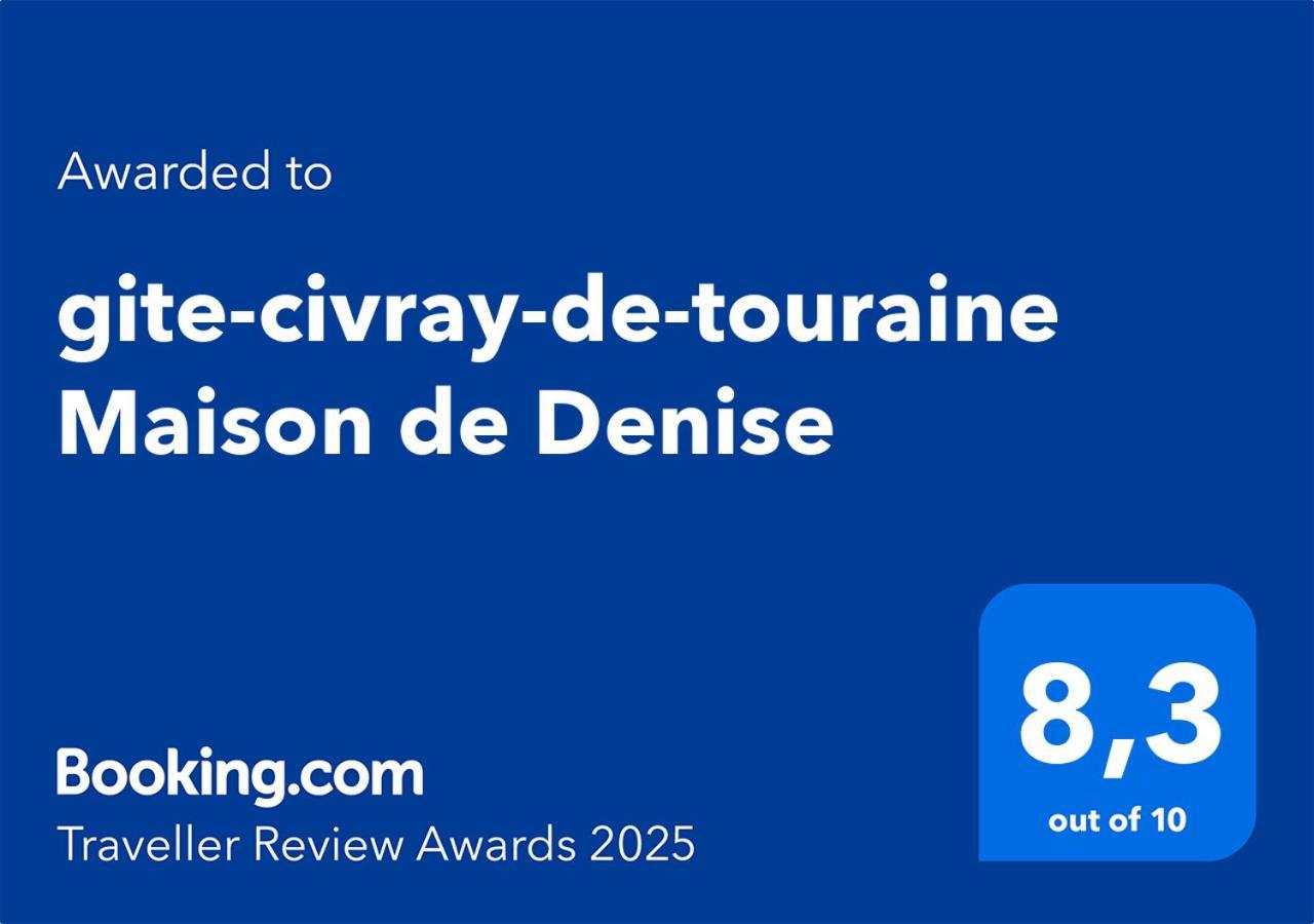 Gite-Civray-De-Touraine Maison De Denise Bagian luar foto